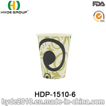 Tasse jetable de papier de café de mur simple de 12oz (HDP-1510-6)